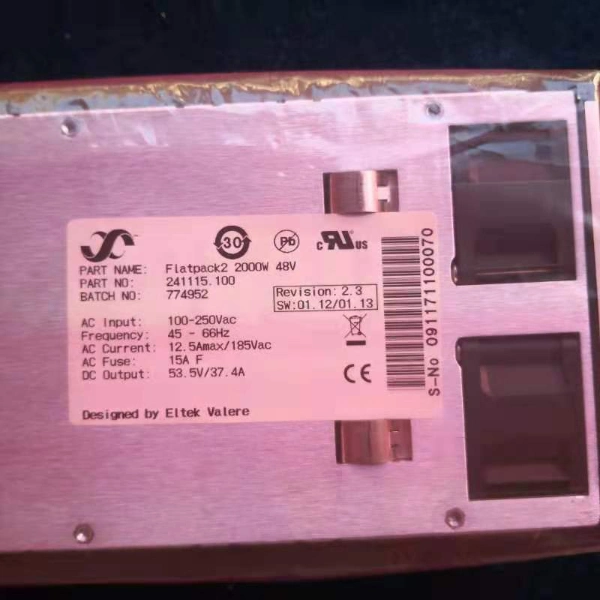 Flatpack2 48V 2000W He Rectifiers 241115.105 Eltek Rectifier Modules