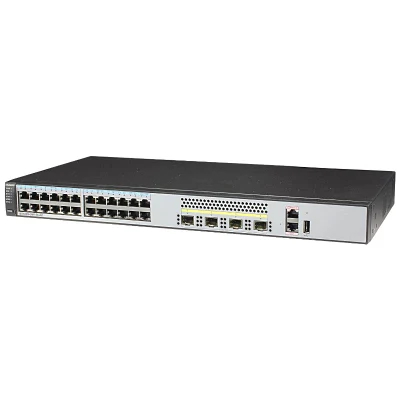 Commutateur réseau avec 4 ports SFP pour système de conférence, commutateur réseau géré à 24 ports